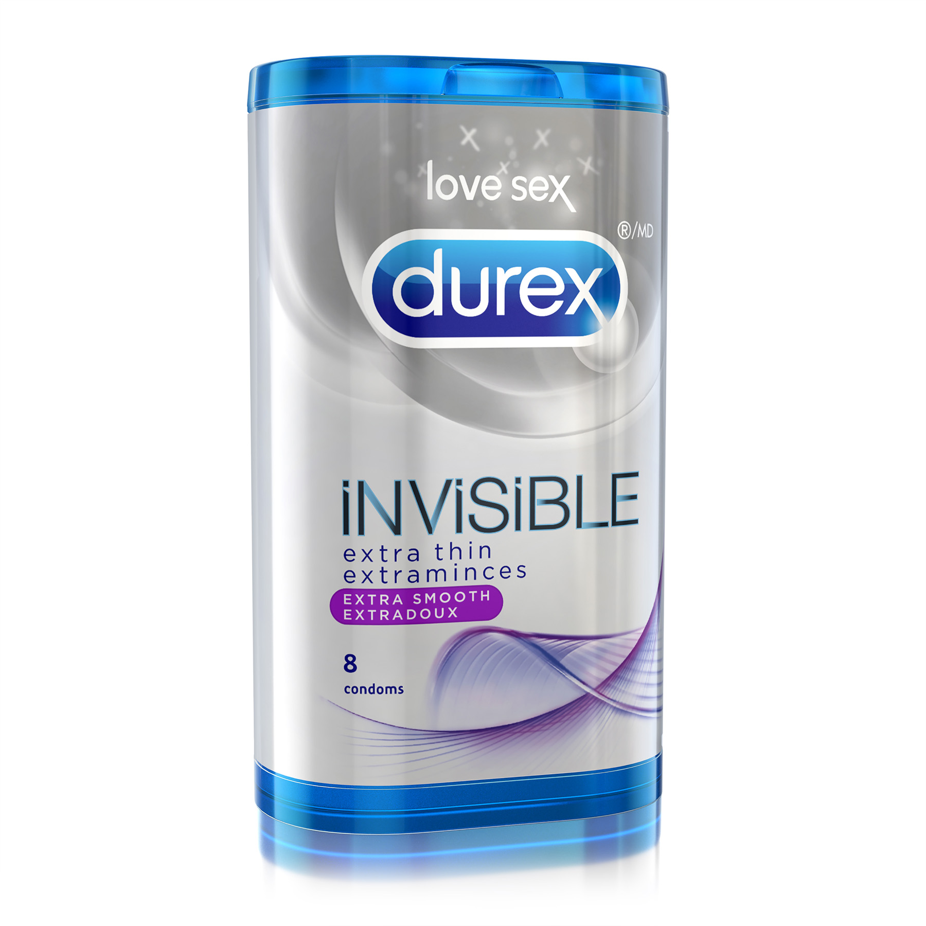 DUREX® Invisible™ Extra Smooth Condoms (Canada)